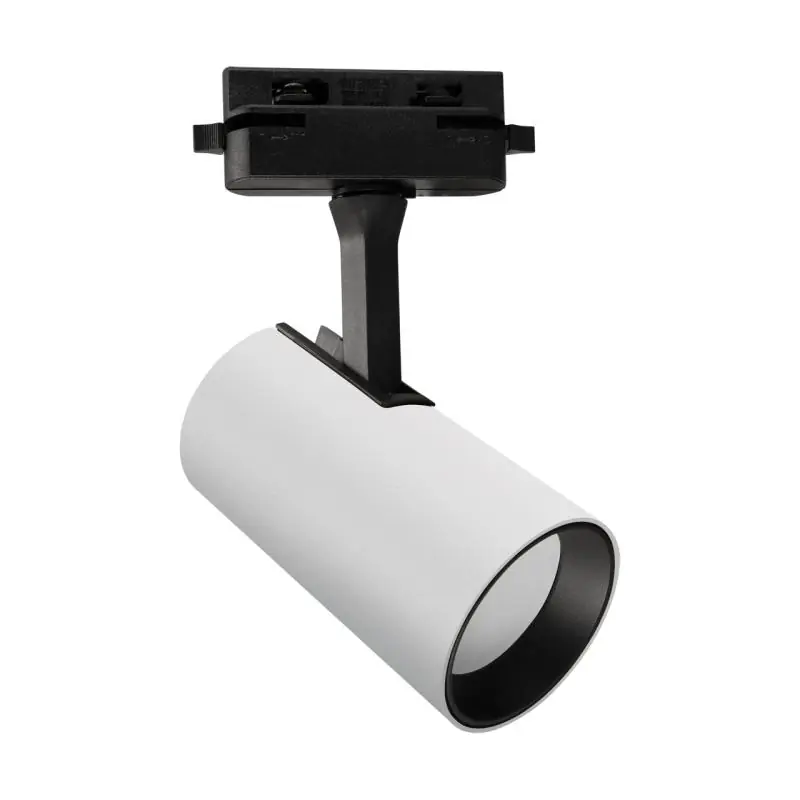 Oprawa spot reflektor do szynoprzewodu LUTER TRA GU10 biała/czarna | Superoferta