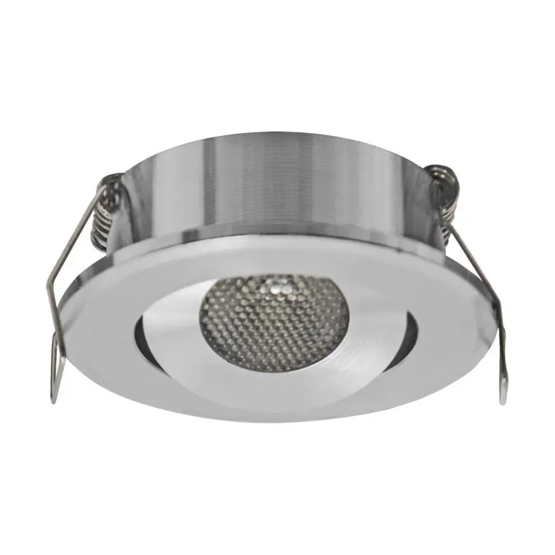 Oszczędź więcej - Oprawa sufitowa punktowa oczko okrągła POWER LED MATI C 1,5W chrom 4000K