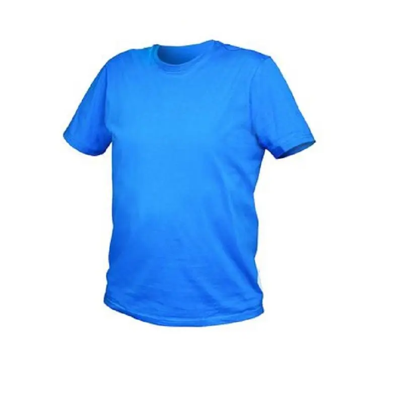 Od ręki - VILS t-shirt bawełniany niebieski 3XL (58)