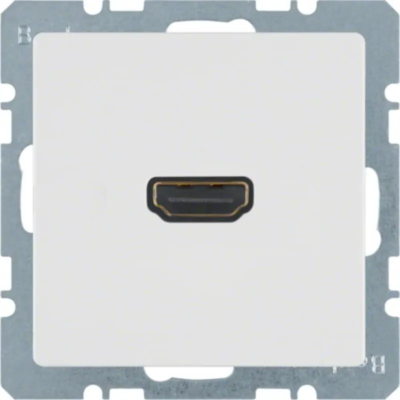 Berker Q1/Q3/Q7 biały - gniazdo HDMI - Końcówka zapasów