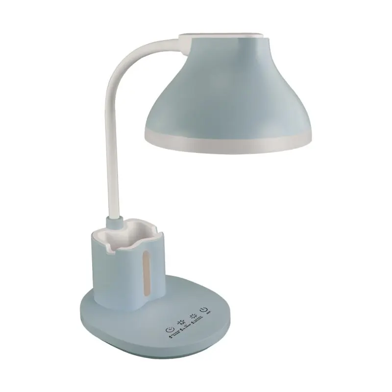 Lampka biurkowa DEBRA LED 7W 3000K/4200K/6300K niebieska - Ulubieniec klientów