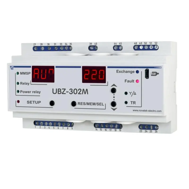Uniwersalny moduł zabezpieczenia silników asynchronicznych UBZ-302 - Nowa pozycja w ofercie