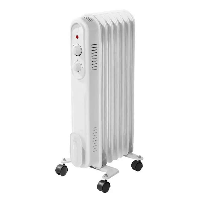 Cena obniżona - Grzejnik olejowy 7 1500W biały 328908
