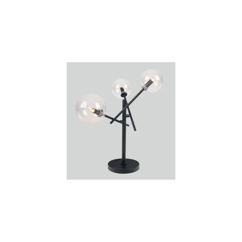 Lollipop lampa stołowa Maxlight Czarny - Duży rabat