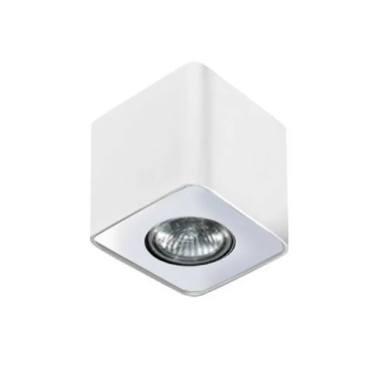 Nino 1 lampa tuba AZzardo Biały / chrom - Kup online