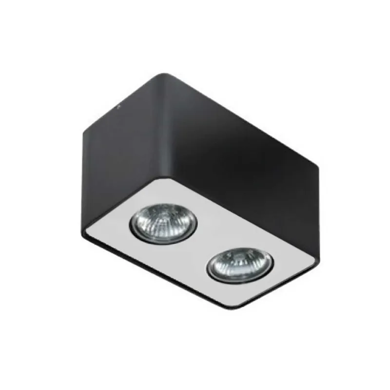 Nowość w sklepie | Nino 2 lampa tuba AZzardo Czarny / Aluminium
