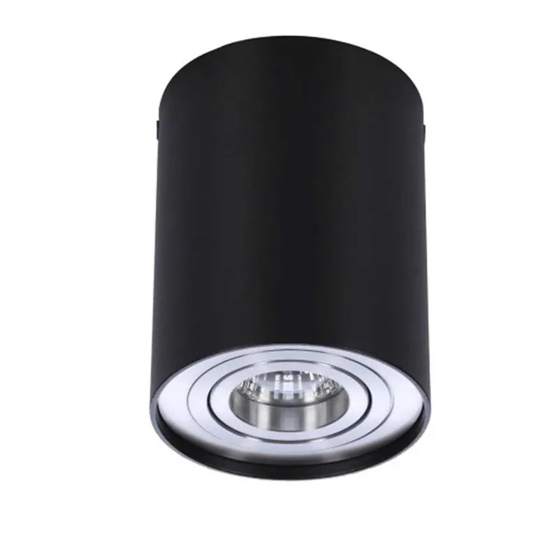 BROSS 1 lampa tuba AZzardo Czarny / Aluminium - Na stanie