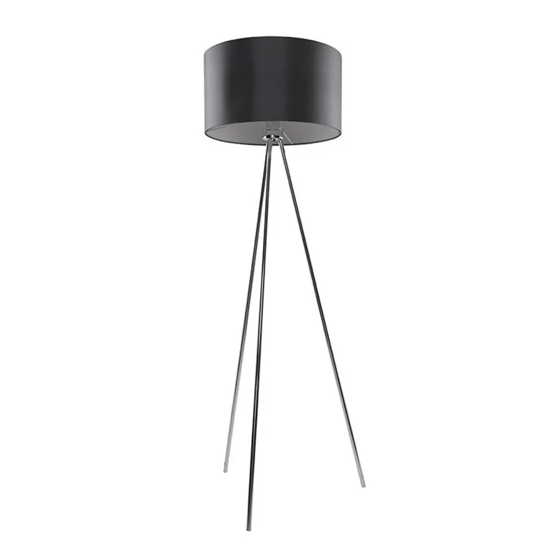 Już w sprzedaży | Finn lampa stojąca AZzardo Szary / Chrome