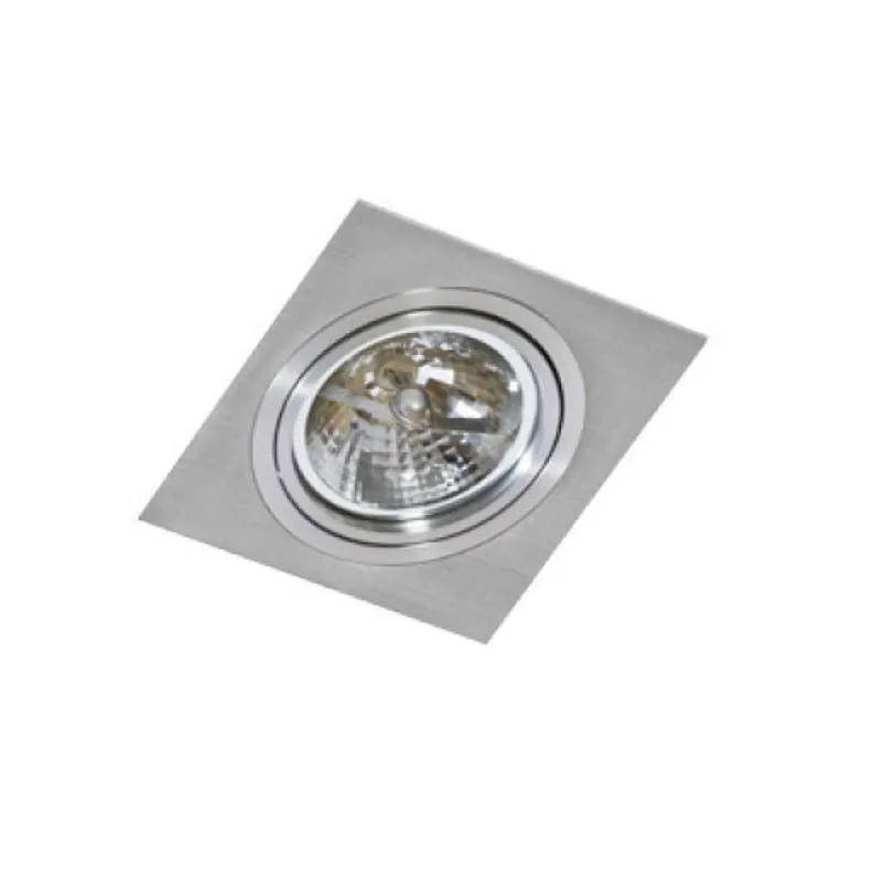Siro 1 oczko sufitowe AZzardo Aluminium - Zostało kilka sztuk