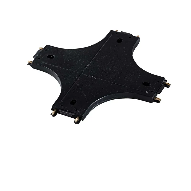 Do wyczerpania zapasów - Łącznik X do szyny oświetleniowej Gamma track magnetic X connector AZzardo Czarny