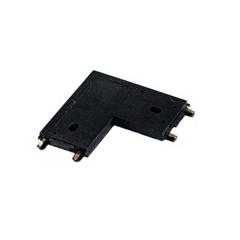 Cena obniżona | Łącznik L do szyny oświetleniowej Gamma track magnetic connector L AZzardo Czarny