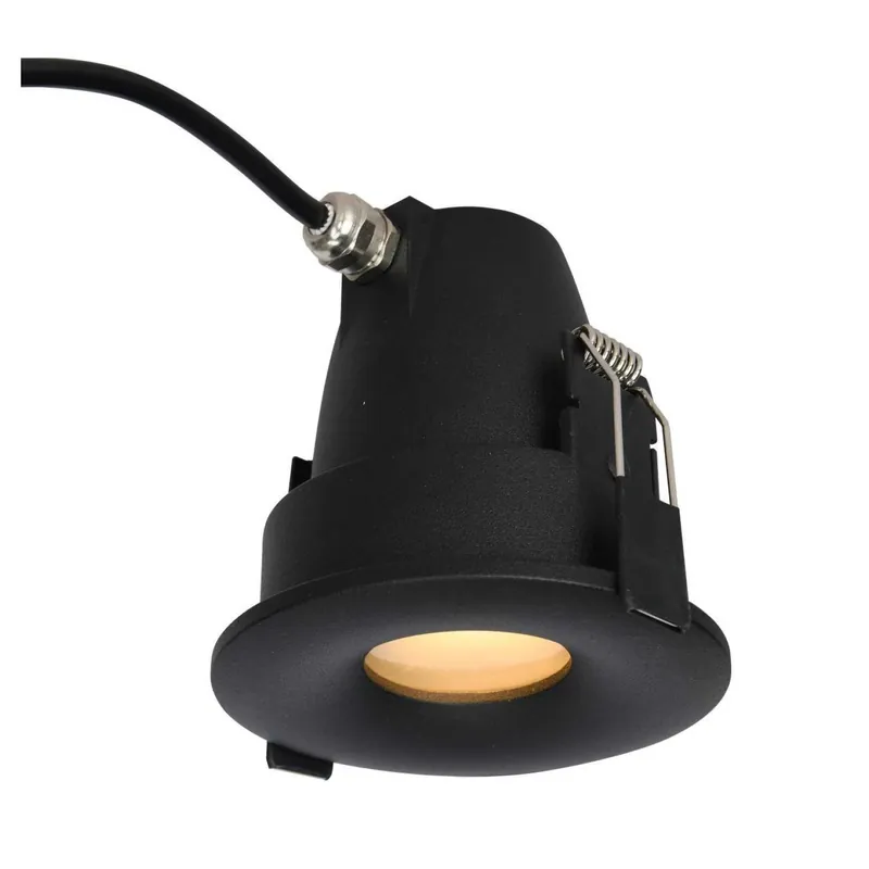 Najwyższa jakość - ROMOLO R IP65 BK Lampa wpuszczana zewnętrzna AZzardo Czarny