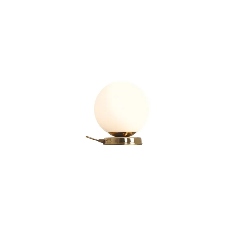 Ball Brass M lampka biurkowa Aldex Biały / złoty | Na zamówienie