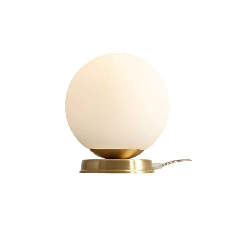 Ball Brass M lampka biurkowa Aldex Biały / Mosiądz - W sprzedaży