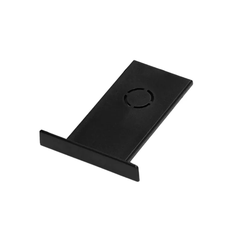 Łatwe zamówienie | ALFA TRACK MAGNETIC EASYFIX STRAIGHT END CAP czarny AZzardo