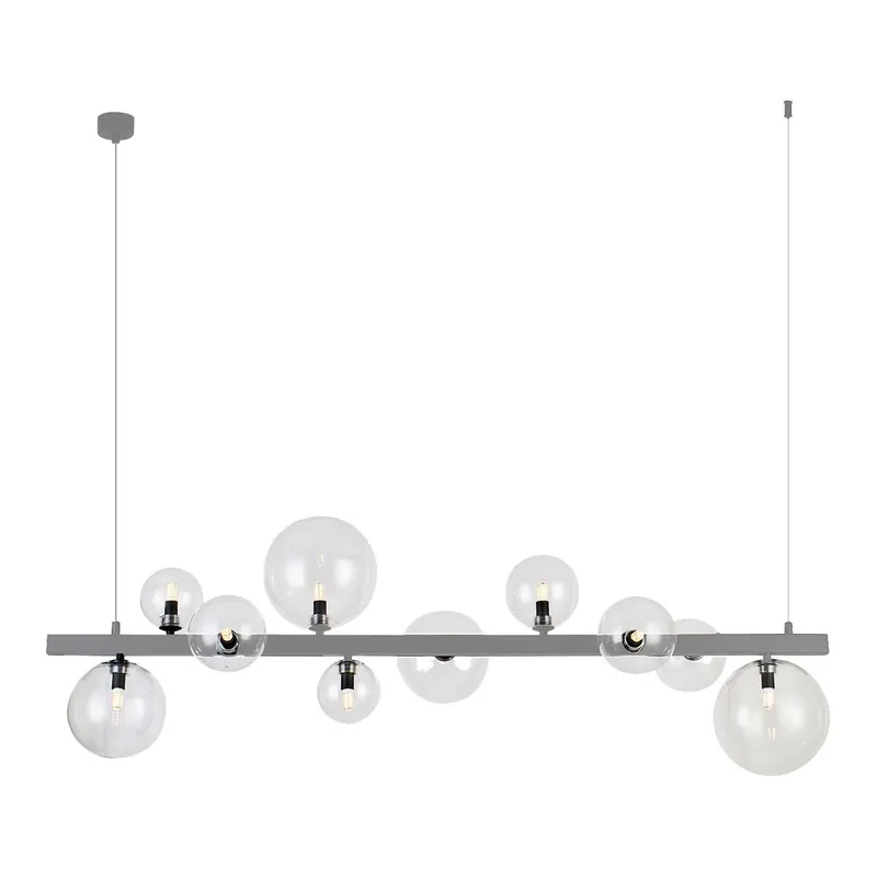 Oszczędź teraz - BUBBLES GLASS SHADES SET 10 przezroczysty AZzardo