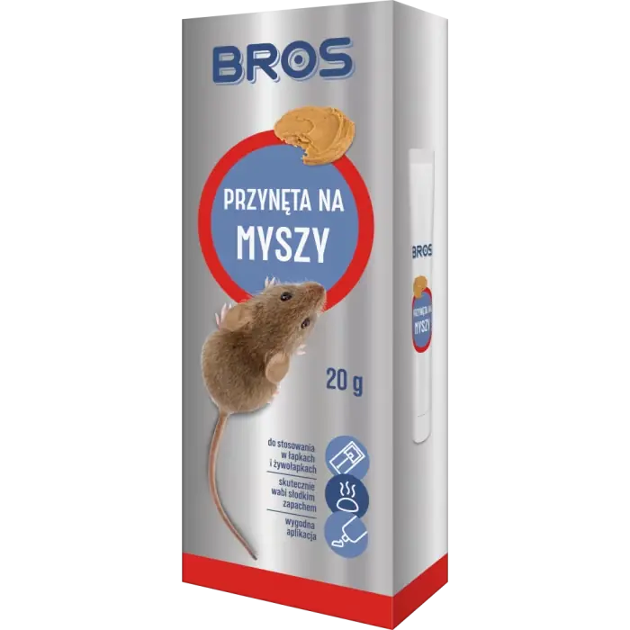 Przynęta na myszy 20g BROS2054 - Nowość w asortymencie