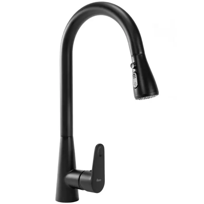 Niska cena | Mild czarna bateria kuchenna REA-B4800