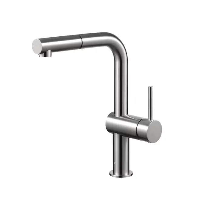 Duero edge bateria kuchenna stojąca z wyciąganą wylewką, inox 6623-510-22 - Oferta promocyjna