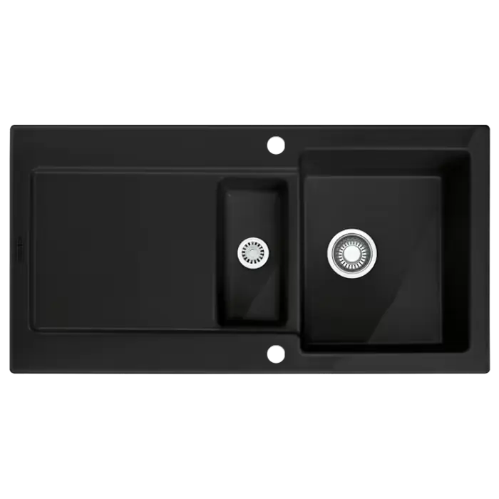 Mrk 651-100 zlewozmywak wbudowywany fraceram, maris czarny mat 124.0442.554 | Oferta kończy się wkrótce