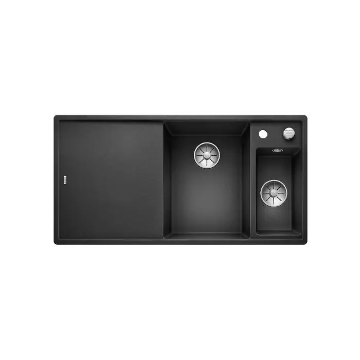 Oferta promocyjna - Zlewozmywak axia iii 6s silgranit puradur antracyt komora prawa z kor. infino, korkiem aut., deską s 523472