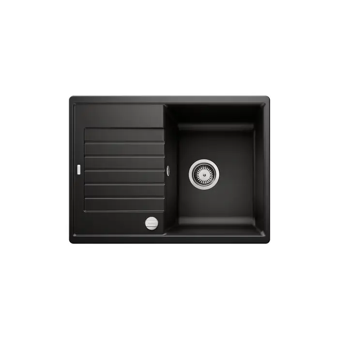 Właśnie dodano | Zlewozmywak zia 45 s compact silgranit puradur czarny odwracalny, korek auto. 526008