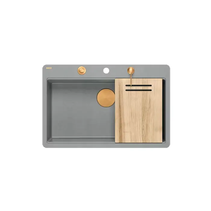 Nowość w sklepie | Marc 110 workstation silver stone / elementy miedziane HQM7650U5_FM_PVDC1