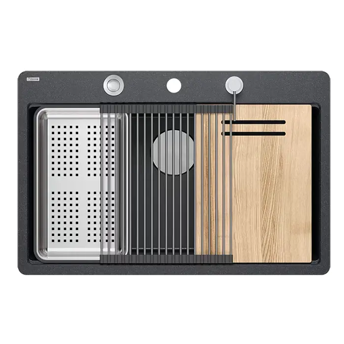 Wyprzedaż zapasów | Marc 110 workstation black diamond / elementy stalowe HQM7650U8_FM_BS