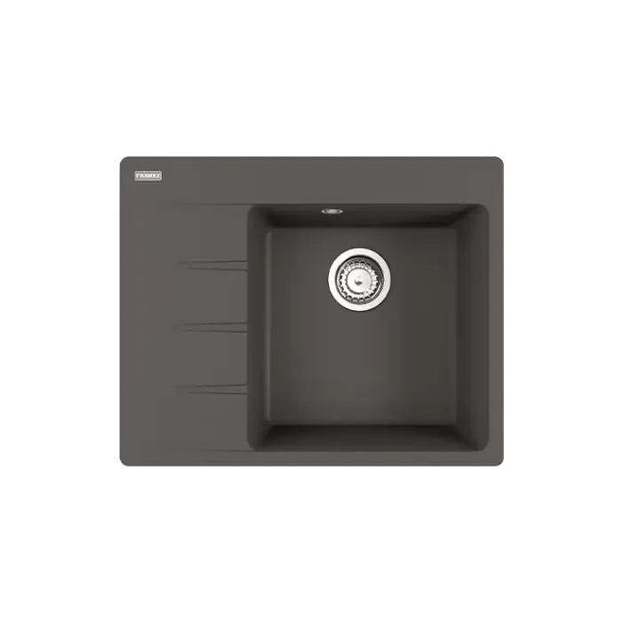 Zamów online - Cng 611-62 tl ociekacz z lewej strony zlewozmywak wbudowywany fragranit + centro łupkowy szary 114.0716.330
