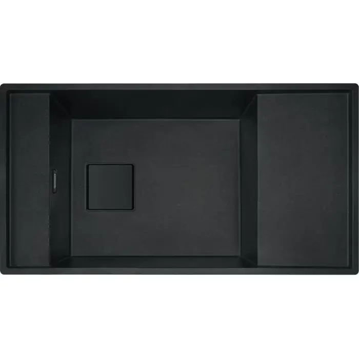Fsg 611-88 zlewozmywak wbudowywany fragranit + fresno onyx / czarny odpływ 114.0740.847 - Popularny produkt