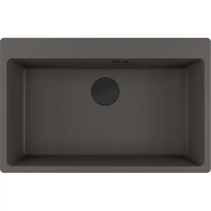 Cena po obniżce | Mrg 610-73 ftl zlewozmywak wbudowywany fragranit + maris łupkowy szary / czarny odpływ 114.0737.997