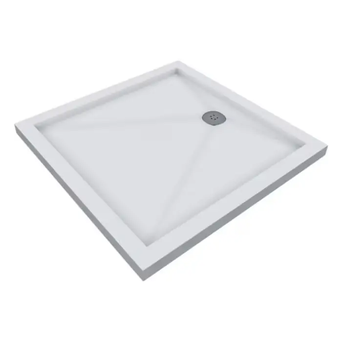 Brodzik prysznicowy cantare kwadratowy 90x90x15,5 gł. 3,5 cm - 90 (obudowa zdejmowana, podstawa stelaż) B-0275 | Klienci polecają