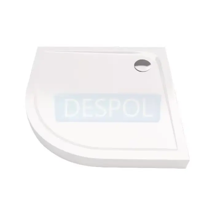Popularny produkt - Sense compact brodzik półokrągły 90x90 cm wysoki, biały połysk BREX.SEN09WHC