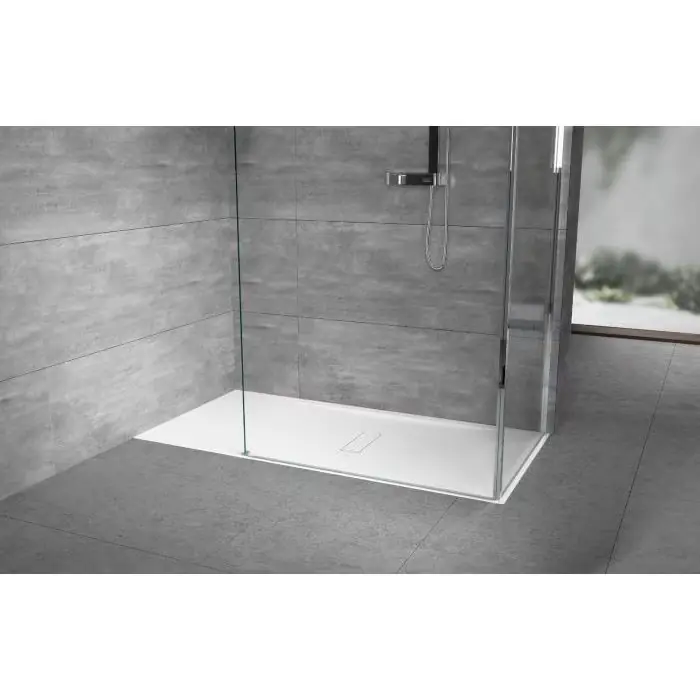 Bardzo popularny produkt - Custom brodzik biały 3,5 cm 120x70x3,5 CU120704-30