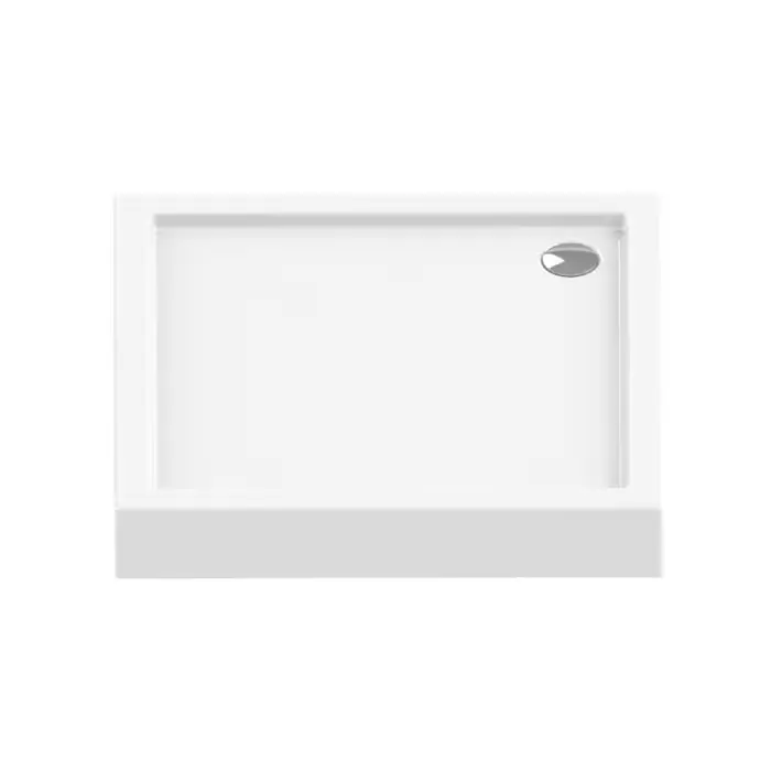 Od ręki - Brodzik columbus kwadratowy 80x80x14 gł. 3 cm, o90 (obudowa zintegrowana, stelaż/noga x1) B-0411