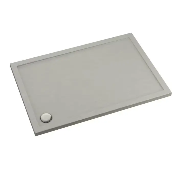 Nowa pozycja w ofercie - Brodzik akrylowy sharper cement stone 90x120x4,5 cm, prostokątny 3S.S1P-90120/CT/ST