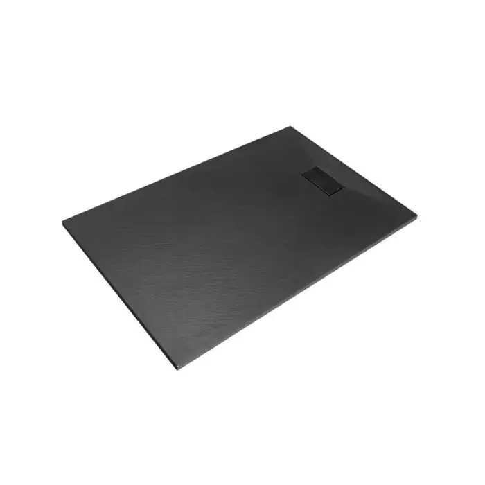 Wielka wyprzedaż - Vexo black brodzik prostokątny 100 x 80 BVB-100-80-P