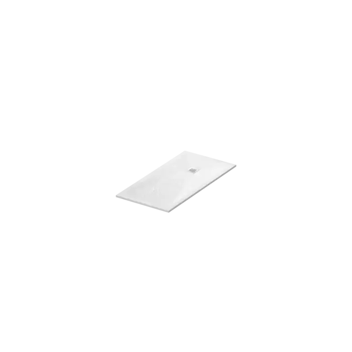 Nowość | Stone tray - brodzik kompozytowy "f" biały 90x90x2,5 cm STFWH909025