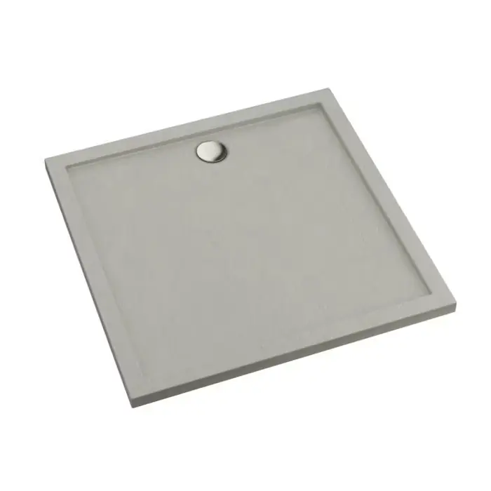 Brodzik akrylowy sharper cement stone 80x80x4,5 cm, kwadratowy 3S.S2K-8080/CT/ST - Darmowy zwrot