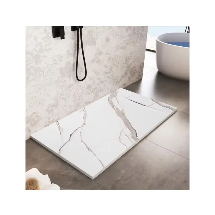 Brodzik prysznicowy bazalt carrara white 90x120 REA-K7001 - Hit sprzedażowy