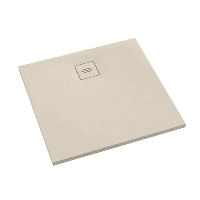 Zniżka | Brodzik kompozytowy stabilsound plus® protos cashemere stone 100x100x3,5 cm, kwadratowy 3SP.P2K-100100/PK/ST-M1/PK/ST