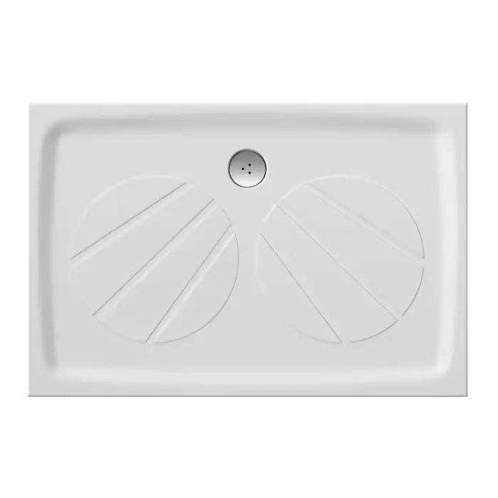 Brodzik prysznicowy gigant pro-100x90 konglomerat, biały XA03A701010 - Jakość premium