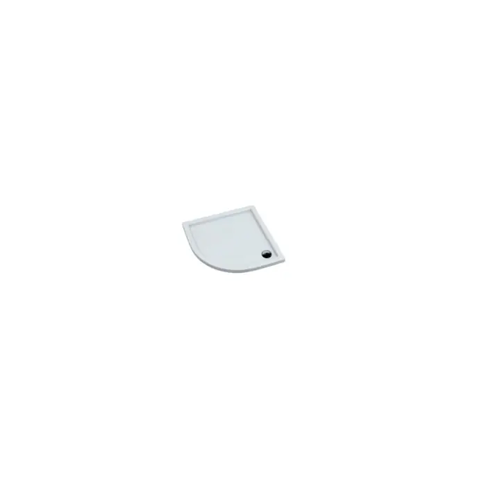 Dodaj do koszyka - Slim brodzik 90x90x5/3 p?łokrągły, r550 fi90, biały KNG.B-02-P-90-5/3-WHITE-90
