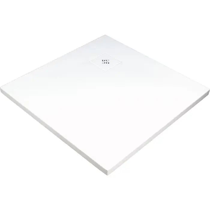 Nowość w asortymencie - Brodzik silia akrylowy 100x100 cm biały struktura a KSKA01010B