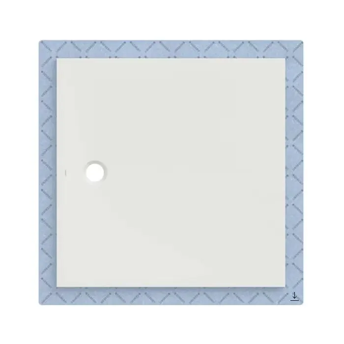 Zamów online - Brodzik cleanfloor30 z włókniną uszczelniającą, biały mat 120x120cm 551.126.00.1