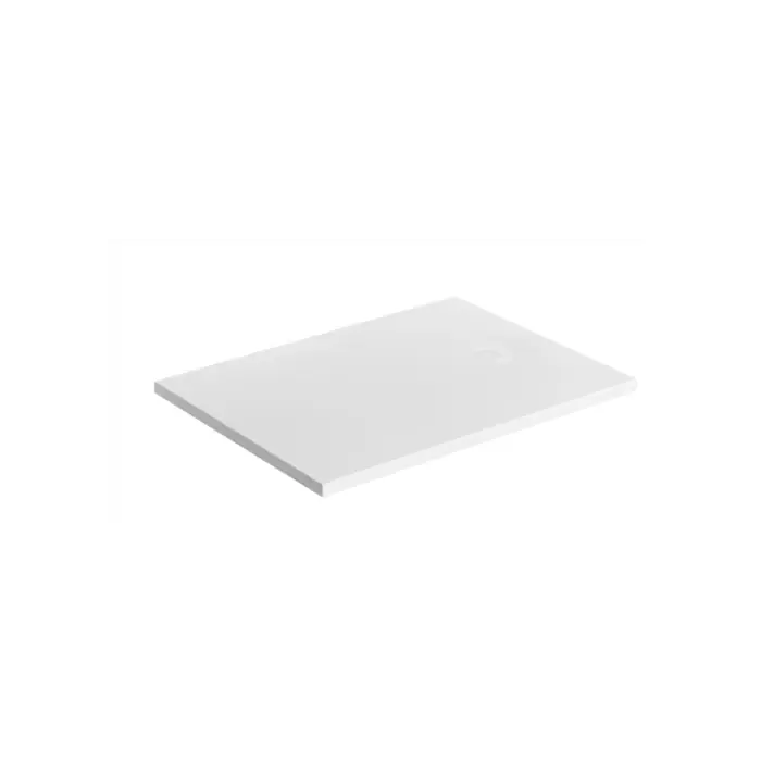 Aquarock m+ kompozytowy brodzik prysznicowy antypoślizgowy, 80 x 100 cm kolor biały mat (bm) AQUAROCK80-100BM - Kup teraz