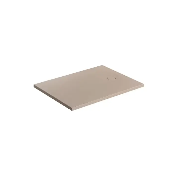 Aquarock m+ kompozytowy brodzik prysznicowy antypoślizgowy, 80 x 120 cm kolor dune beige mat (db) AQUAROCK80-120DB - Ekstra rabat