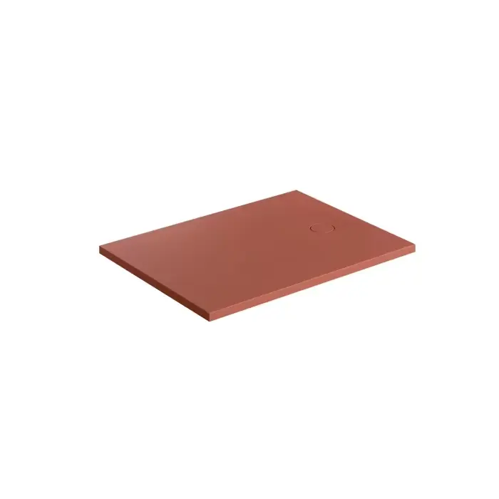 Ostatnia okazja | Aquarock m+ kompozytowy brodzik prysznicowy antypoślizgowy, 80 x 120 cm kolor terracotta mat (te) AQUAROCK80-120TE
