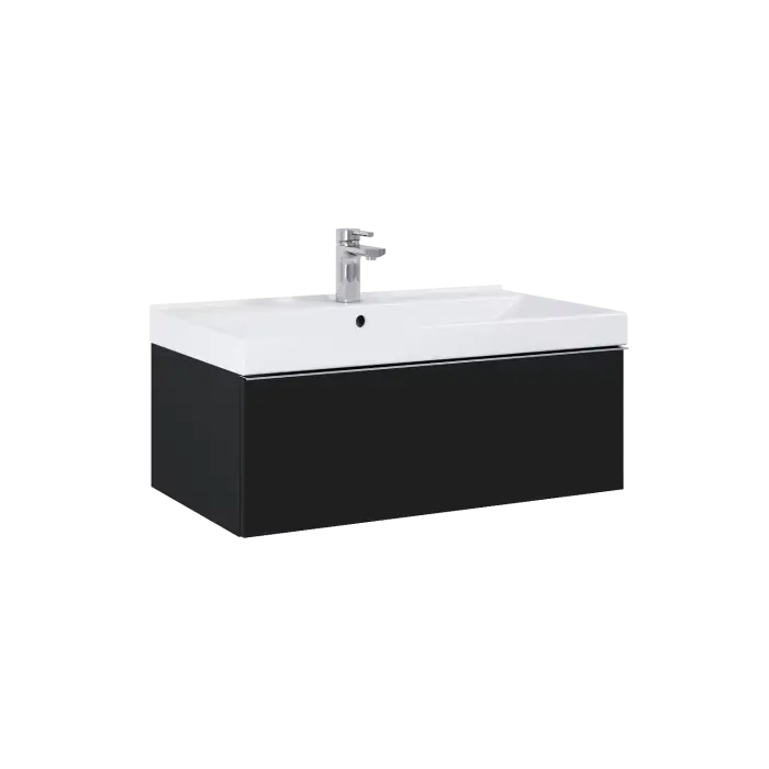 Szafka look 80 1s black matt pdw RE010803027160 | Bezpośrednio z fabryki
