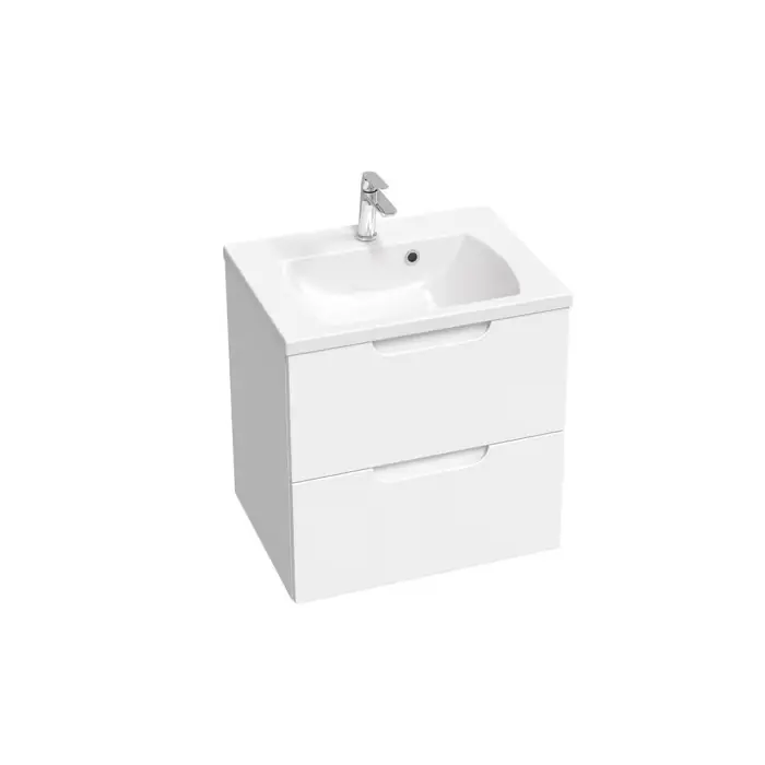 Szafka podumywalkowa z dwiema szufladami sd classic ii n 800 biała/biała X000001480 - Produkt ceniony przez klientów
